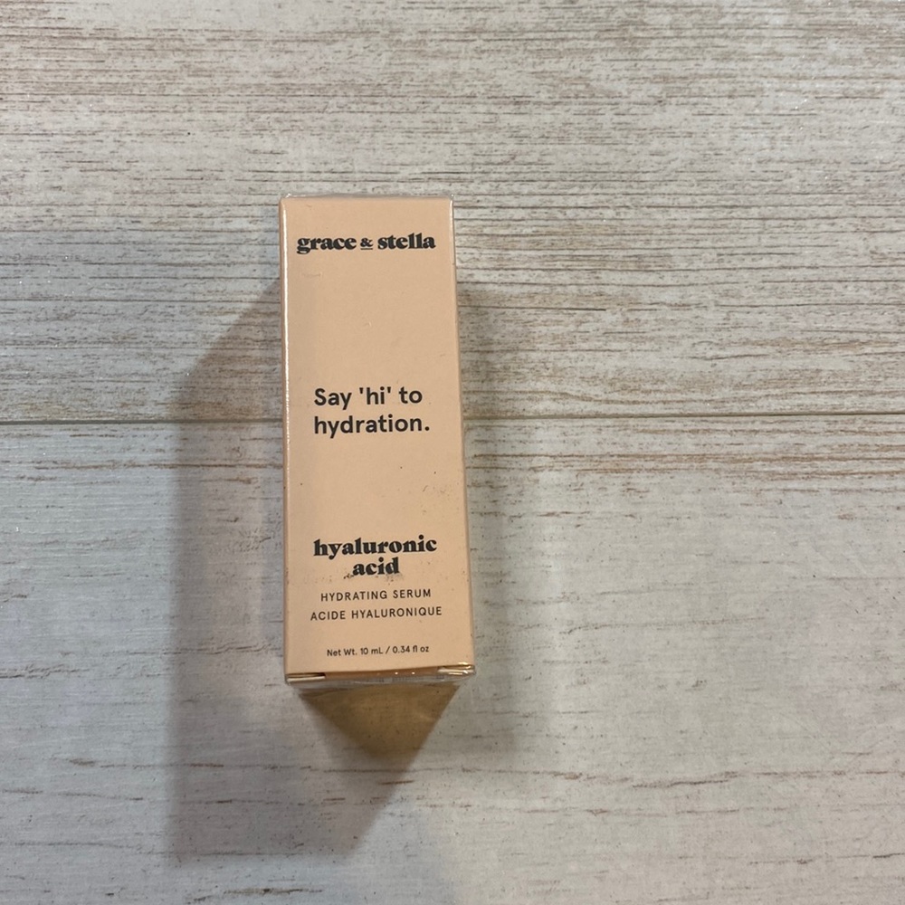 Grace & Stella Say Hi to Hydration Hyaluronic Acid  Hydrating Serum